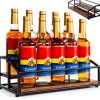 Kimilus Metal Coffee Syrup Rack Modern Kitchen Organizer-0