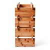 Amazon Basics Bamboo Wine Rack 36 Bottle Modern Design-2