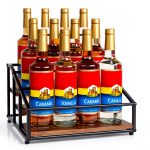 Metal 3 Tier 12 Bottle Rack Kimilus Modern Design-0