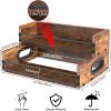 Wooden Coffee Syrup Rack Alyoen 2‑Tier Stand-4
