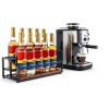 Kimilus Metal Coffee Syrup Rack Modern Kitchen Organizer-7