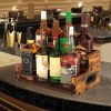 Wooden Coffee Syrup Rack Alyoen 2‑Tier Stand-1