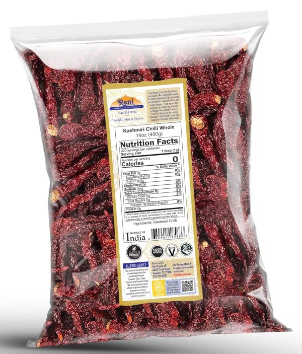 Kashmiri Chilli Ground Rani Brand Low Heat Kosher Spice-1