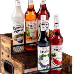 Alyoen Wood Syrup Holder Modern Bar Cabinet Kitchen-0