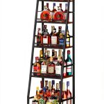 Hayexiha 5 Tier Wine Rack Industrial Rustic Design-0