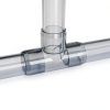 FORMUFIT Clear PVC Barbed Tee Fittings for Industrial Use-1