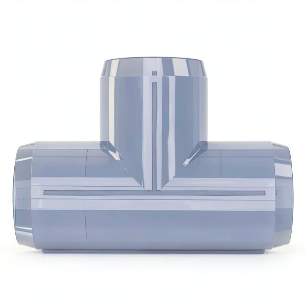 FORMUFIT Clear PVC Barbed Tee Fittings for Industrial Use-4