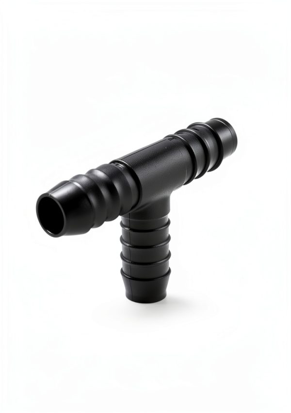 Lakesstory PVC Barbed Tee Fitting 1 Inch Black 3/4 PVC Tee – Sch 40,-2