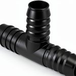 Lakesstory PVC Barbed Tee Fitting 1 Inch Black 3/4 PVC Tee – Sch 40,-0