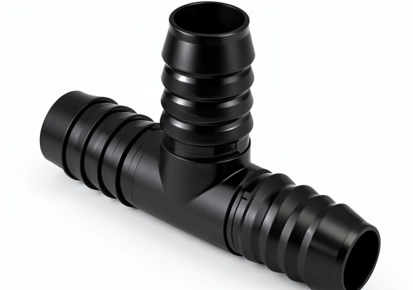 Lakesstory PVC Barbed Tee Fitting 1 Inch Black 3/4 PVC Tee – Sch 40,-0