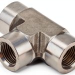 Yoebor 1/2" Stainless Steel Tee Fitting NPT Female Pipe Connector-0