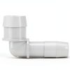 Cobetter 90° Polypropylene Barbed Elbow 3/8 Inch Translucent 10pcs-1