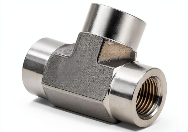 Yoebor 1/2" Stainless Steel Tee Fitting NPT Female Pipe Connector-3