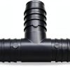 Lakesstory PVC Barbed Tee Fitting 1 Inch Black 3/4 PVC Tee – Sch 40,-6