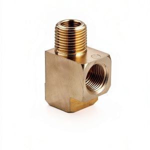 Brass Tee Fitting 127-N1 by FLOFLEX 1/8" NPT Street Tee 5 Pack-0