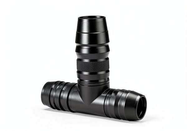 Lakesstory PVC Barbed Tee Fitting 1 Inch Black 3/4 PVC Tee – Sch 40,-3