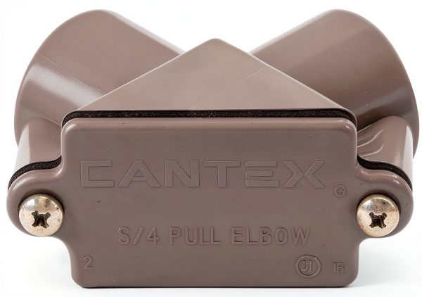 Cantex PVC Pull Elbow 1 pk Barbed Fitting Plastic Unisex Adult One-2