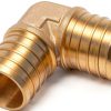 VENTRAL 3/4" Brass Elbow Pipe Fitting Bronze NPT Thread 10 Pack-1
