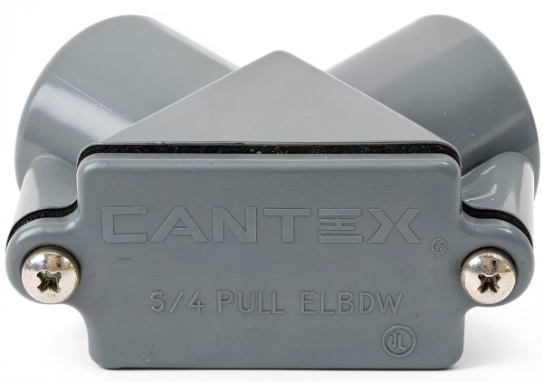 Cantex PVC Pull Elbow 1 pk Barbed Fitting Plastic Unisex Adult One-0