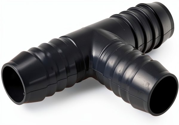 Lakesstory PVC Barbed Tee Fitting 1 Inch Black 3/4 PVC Tee – Sch 40,-4