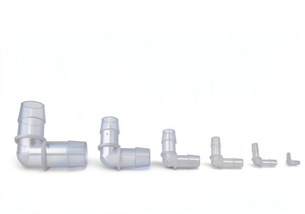 Cobetter 90° Polypropylene Barbed Elbow 3/8 Inch Translucent 10pcs-2