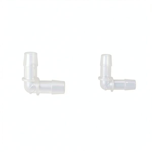 Cobetter 90° Polypropylene Barbed Elbow 3/8 Inch Translucent 10pcs-3