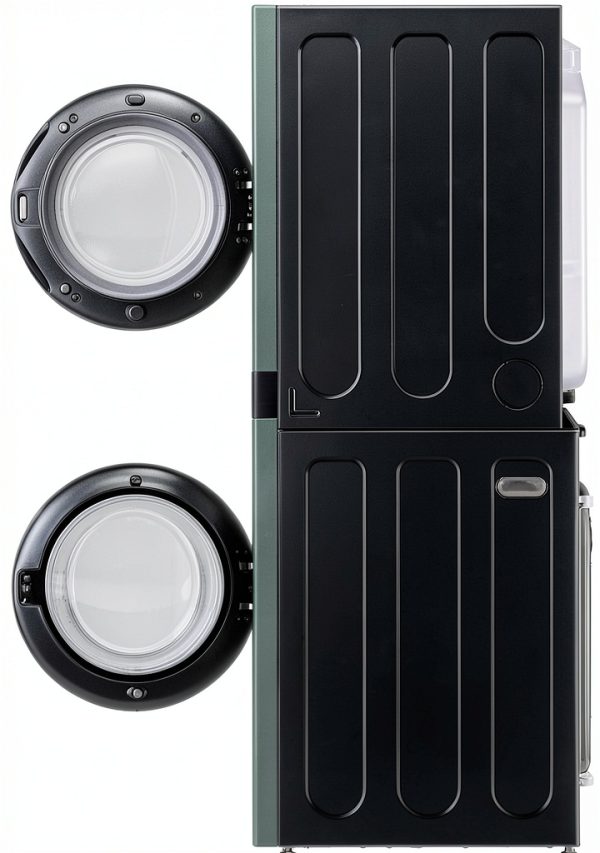 LG WashTower Washer and Dryer with TurboWash - Nature Green-5