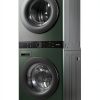 LG WashTower Washer and Dryer with TurboWash - Nature Green-2