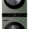 LG WashTower Washer and Dryer with TurboWash - Nature Green-7