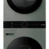 LG WashTower Washer and Dryer with TurboWash - Nature Green-6