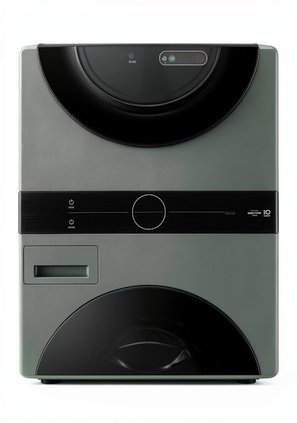 LG WashTower Washer and Dryer with TurboWash - Nature Green-6