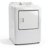 West Bend Vented Gas Dryer Front Load 7 cu ft White with LED Display-5