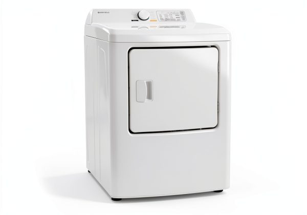 West Bend Vented Gas Dryer Front Load 7 cu ft White with LED Display-5