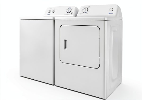 AMANA NED4655EW 6.5 cu ft Front Load Electric Dryer White 11 Cycles-2
