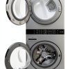 LG WashTower 4.5 Cu.Ft. Washer 7.4 Cu.Ft. Dryer Graphite Steel-4