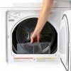 West Bend Vented Gas Dryer Front Load 7 cu ft White with LED Display-7