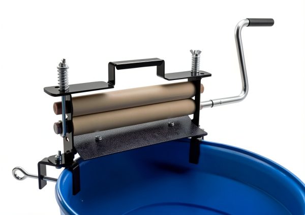 The Great American Wringer Co Model Black Coated Steel Tan Rollers-1