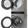 LG WashTower 4.5 Cu.Ft. Washer 7.4 Cu.Ft. Dryer Graphite Steel-5