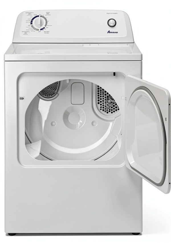 AMANA NED4655EW 6.5 cu ft Front Load Electric Dryer White 11 Cycles-4