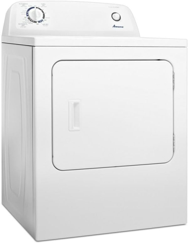 AMANA NED4655EW 6.5 cu ft Front Load Electric Dryer White 11 Cycles-5
