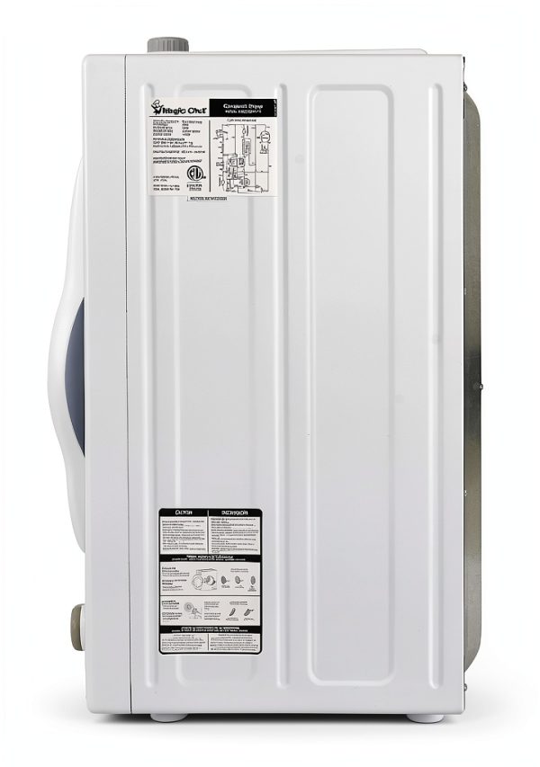 Magic Chef Compact Electric Dryer 2.6 Cu Ft Portable White-3