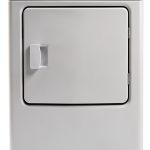 West Bend Vented Gas Dryer Front Load 7 cu ft White with LED Display-0